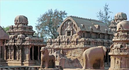 Monuments at Mahabalipuram